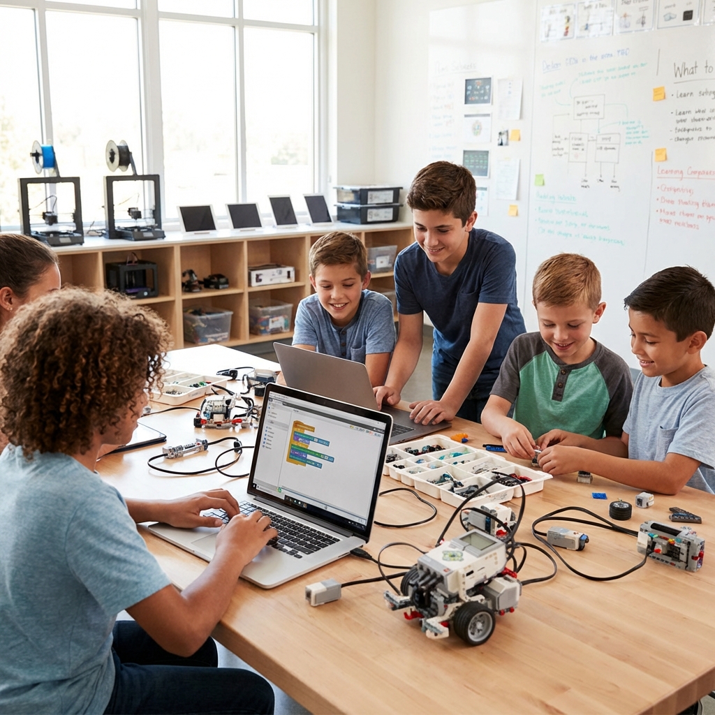 Quantum Robotics | STEM, AI & Coding Classes for Kids (Ages 8-14)